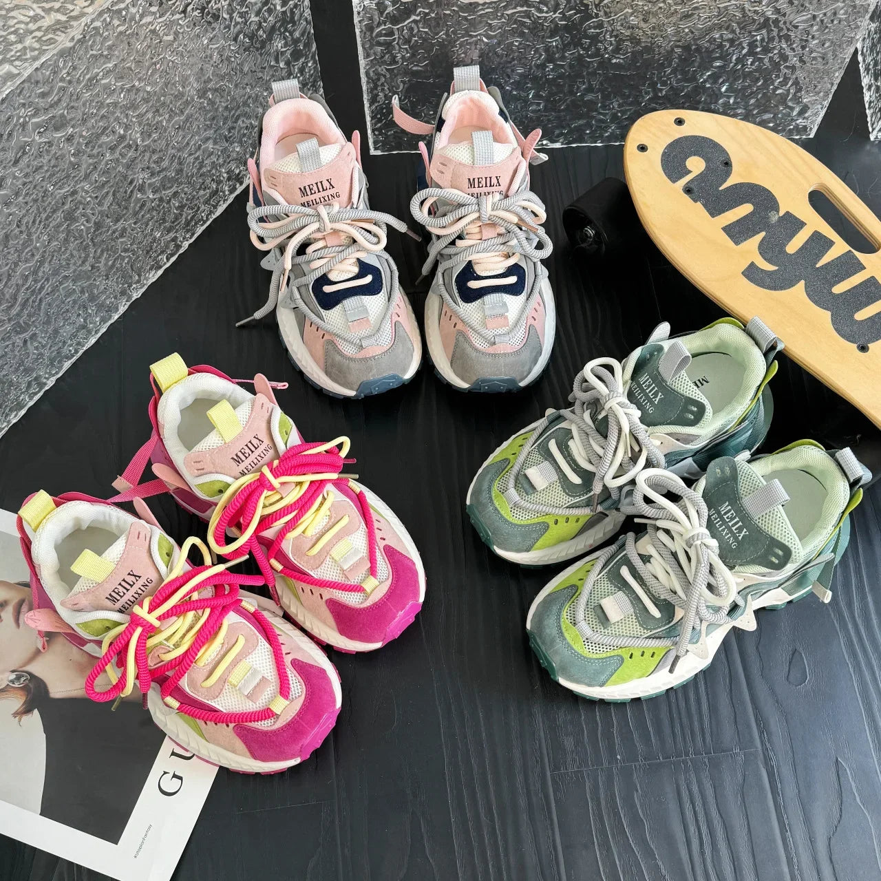 Deportivas con plataforma Balance
